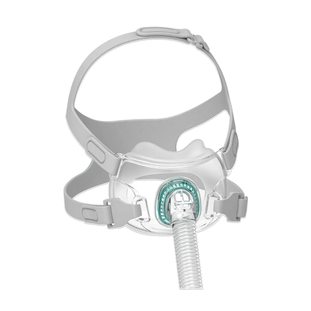 Angled view of a BMC F6 Full Face CPAP Mask