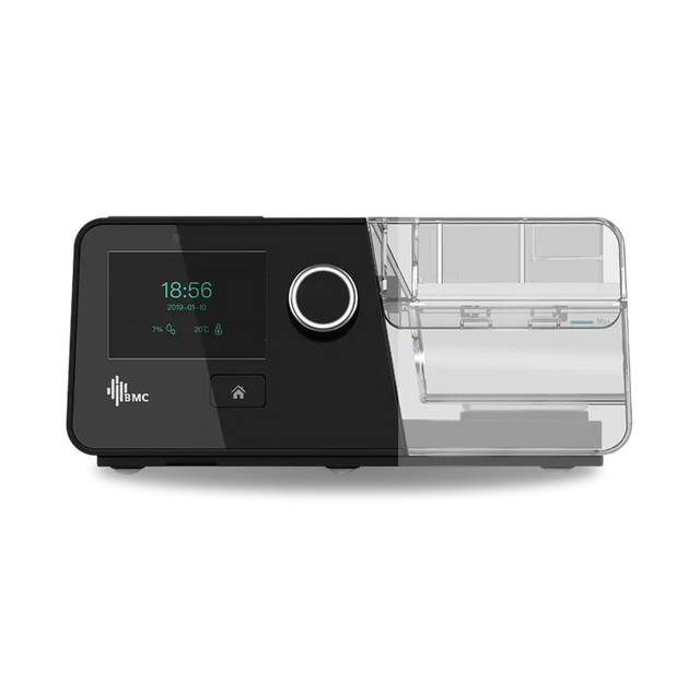 Front view of BMC G3 Auto CPAP System (A20) with Humidifier