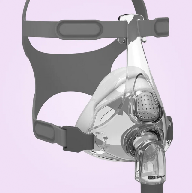 Fisher & Paykel Simplus Full Face CPAP Mask close up view