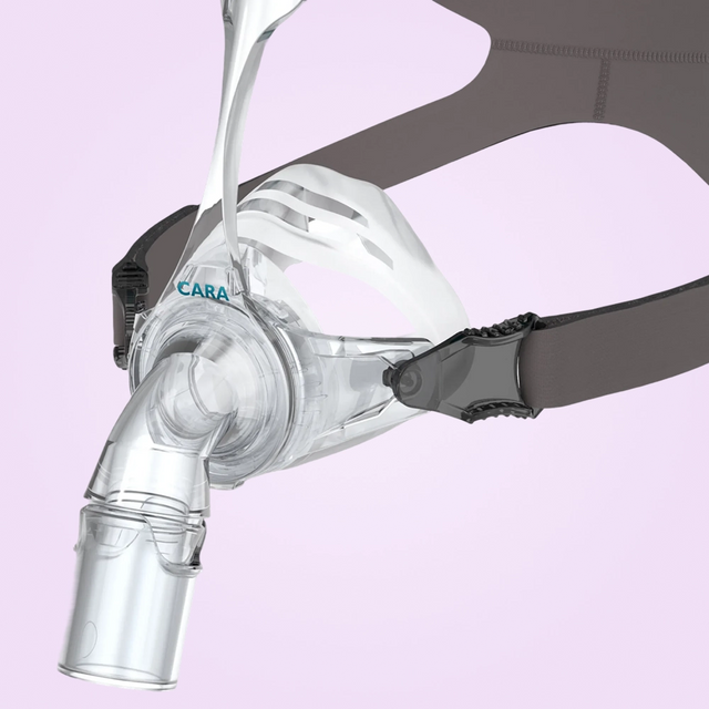 Löwenstein Cara Nasal CPAP Mask close up angled view of the cushion