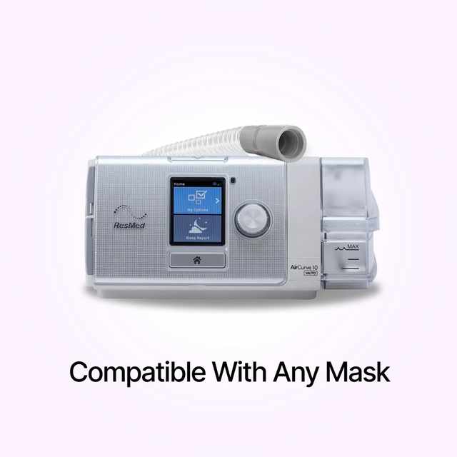 ResMed AirCurve 10 VAuto BiLevel Device is compatible with any mask