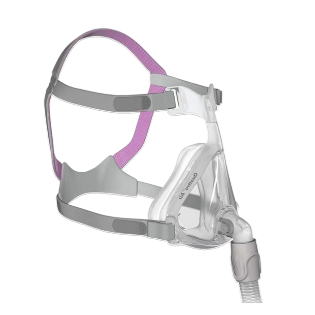 Máscara CPAP facial completa ResMed Quattro Air para mujer
