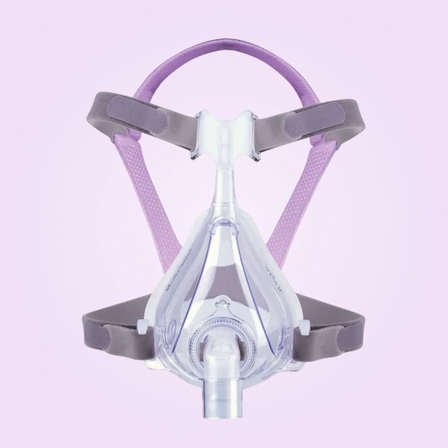 Máscara CPAP facial completa ResMed Quattro Air para mujer