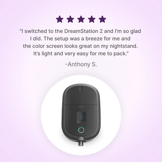 Customer review of Philips Dreamstation 2 Auto CPAP