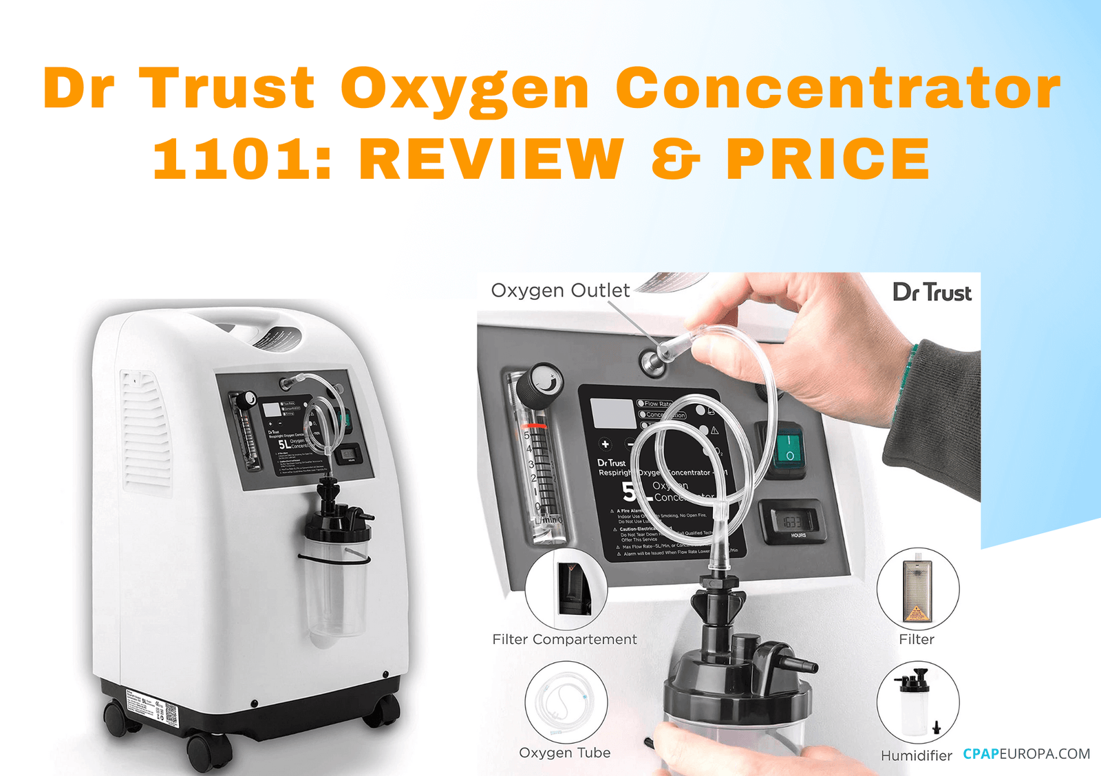 Dr Trust Oxygen Concentrator 1101: REVIEW & PRICE
