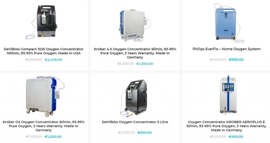 Oxygen Concentrators Viet Nam: Mua Máy tập trung oxy tại Việt Nam