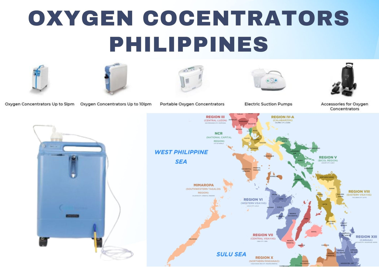 Oxygen Concentrators – Philippines: Prices & Delivery
