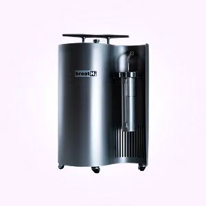 Front View of AQUALON Molecular Hydrogen Breathing Machine