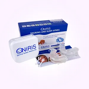 Complete package Contents of Oniris Mandibular Advancement for Snoring and Sleep Apnea