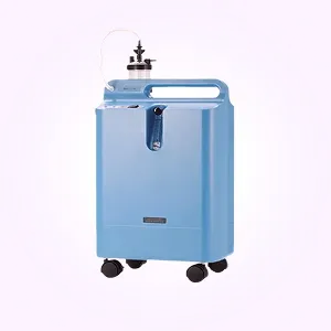 Angled View of Philips EverFlo Home Oxygen Concentrator 5lpm