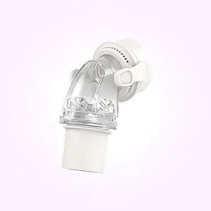 Angled View of ResMed AirFit F20 CPAP Mask Elbow