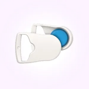Side View of ResMed AirFit F20/N20 Magnetic Mask Headgear Clips