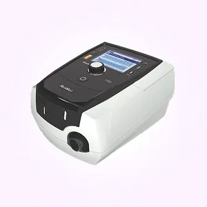 Angled View of the ResMed Stellar 150 Invasive & Non-Invasive Ventilator