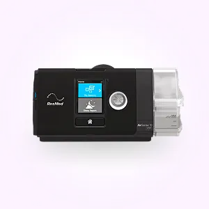 Front view of the Resmed Airsense 10 CPAP Machine