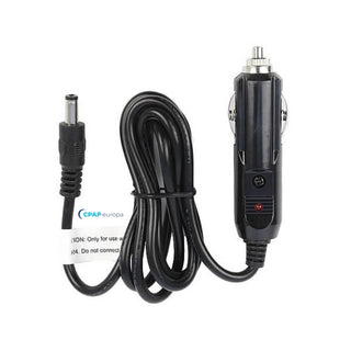 Car Charger for Pilot-12/24 Lite CPAP Battery by Medistrom