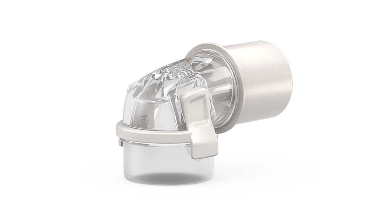 Ventilazione QuietAir™ con gomito girevole a sgancio rapido