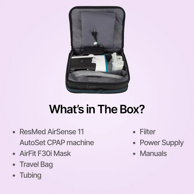 AirSense 11 Autoset Bundle with AirFit F30i Full Face Mask