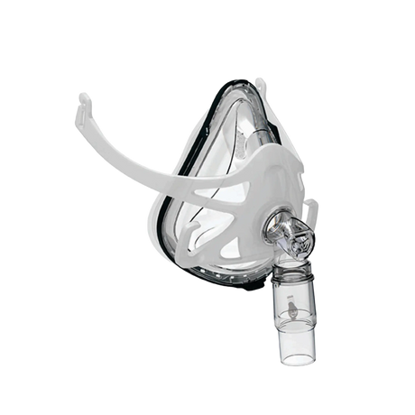 Side angled view of BMC FM1 full face CPAP mask