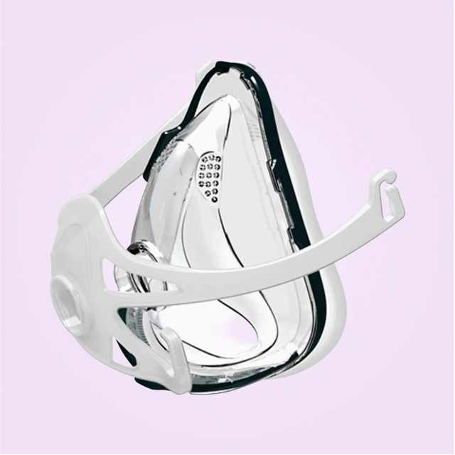 Side view of BMC FM1A Full Face CPAP Mask
