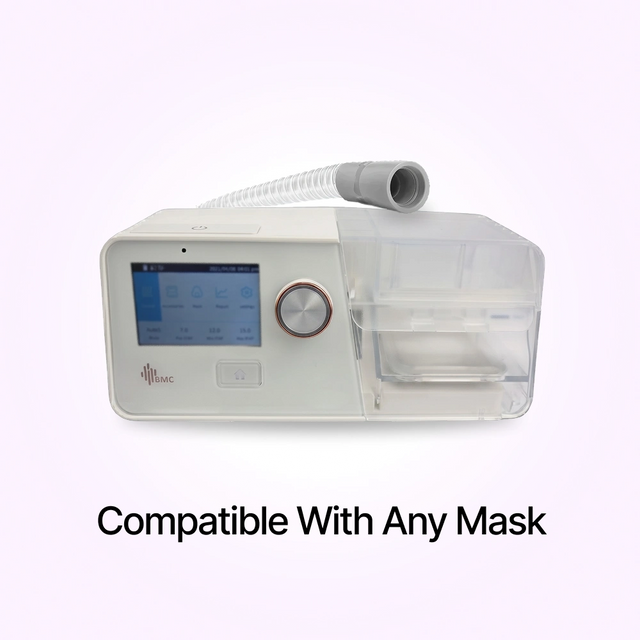 BMC G3 B25A BPAP with Humidifier is compatible with any mask