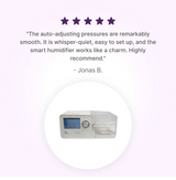 5-star customer review for BMC G3 B25A BPAP with Humidifier