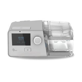 Front view of BMC G3 B30VT BiPAP with Humidifier