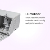 Close up of BMC H-80 Series High Flow Humidifier