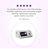 5-star customer review of BMC H-80 Series High Flow Humidifier