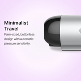 The BMC M1 Mini Automatic CPAP Machine is palm-sized for maximum comfort during travel.