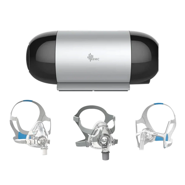 BMC M1 Mini Travel CPAP Device with Mask COMPLETE BUNDLE