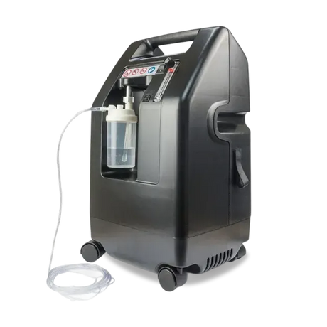 DeVilbiss 525 Oxygen Concentrator side view