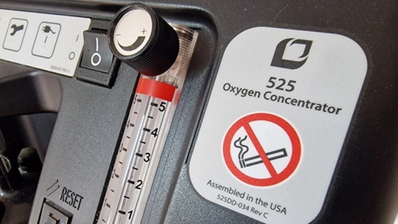 Recessed Oxygen Outlet