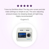 5-star customer review of DeVilbiss Blue Auto Plus CPAP Machine