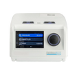 Frontal view of DeVilbiss Blue Auto Plus CPAP Machine