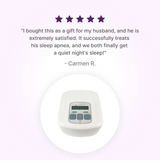 5-star customer review for DeVilbiss SleepCube Auto Bilevel Device
