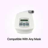 DeVilbiss SleepCube Auto Bilevel Device is compatible with any mask