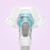 Fisher & Paykel Brevida Nasal Pillows CPAP Mask close up front view