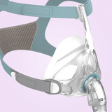 Fisher & Paykel Vitera Full Face CPAP Mask close up side view