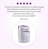 5-star customer review for GCE Zen-O Portable Oxygen Concentrator