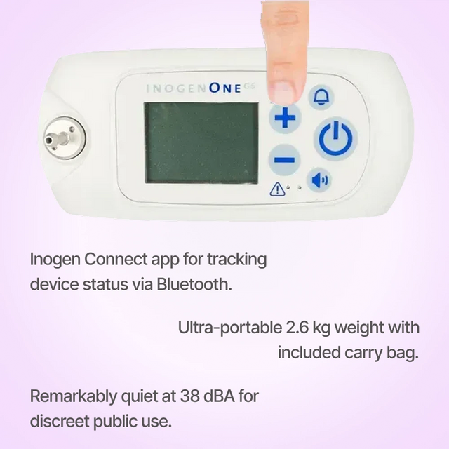 Portable Oxygen Concentrator Inogen G5 Bluetooth tracking