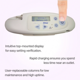 Display close up of Inogen One G3 Portable Oxygen Concentrator