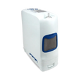 Angled view of Inogen Rove 6 portable oxygen concentrator with single battery