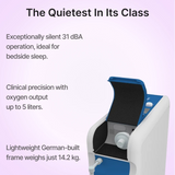 Krober 4.0 Oxygen Concentrator is exceptionally silent