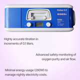 Krober 4.0 Oxygen Concentrator has minimal energy usage - only 280W
