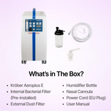 KROBER AEROPLUS E 5l/min Oxygen Concentrator full package