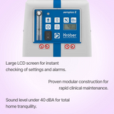 KROBER AEROPLUS E 5l/min Oxygen Concentrator LCD screen