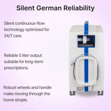 KROBER AEROPLUS E 5l/min Oxygen Concentrator is extremely silent