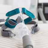 Löwenstein Cara Nasal CPAP Mask on a desk