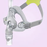 Close up view of a Löwenstein JOYCEone Full Face CPAP Mask