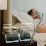 Man sleeping withRESmart BiPAP GII T-25T